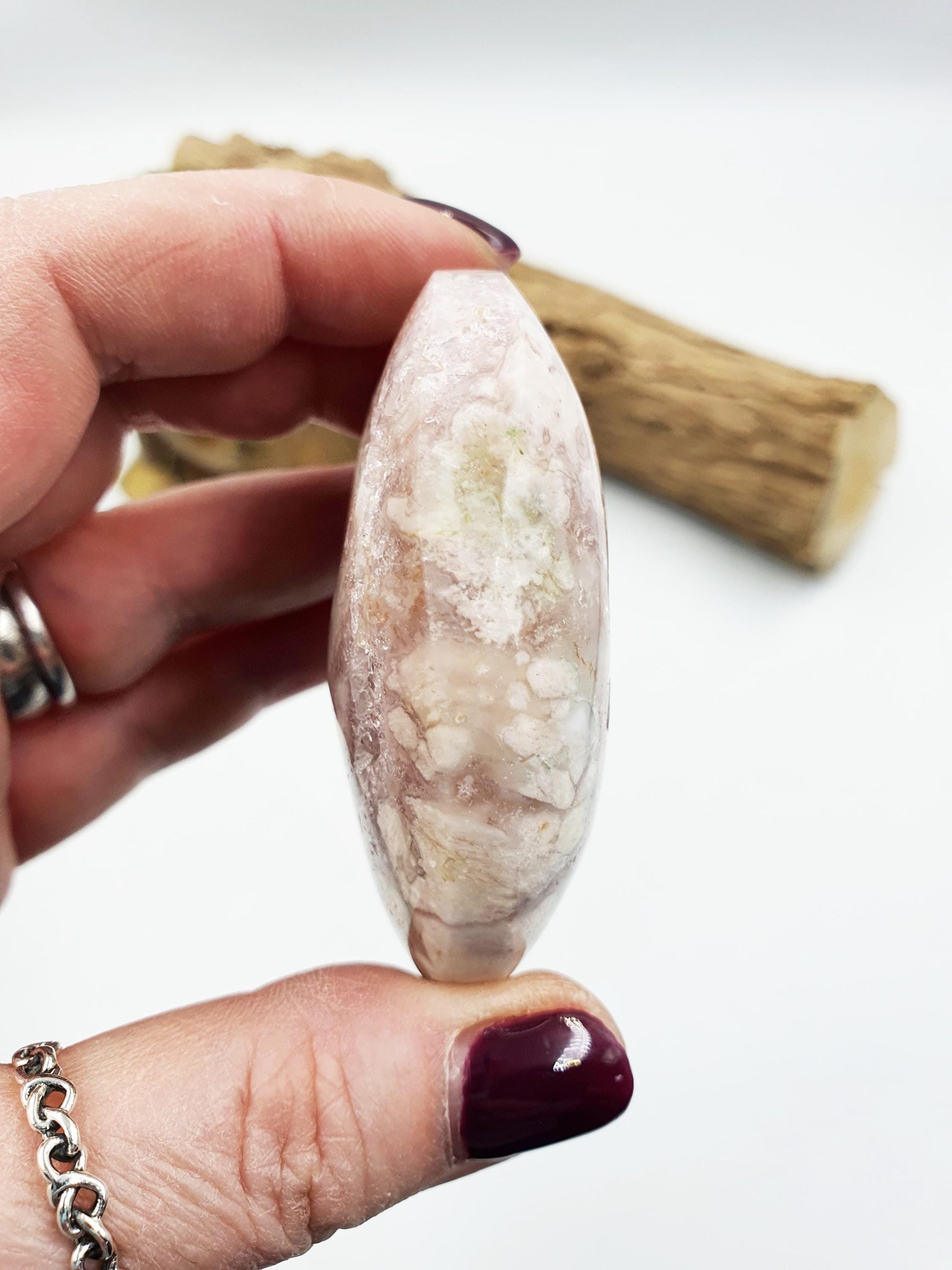 Pink Amethyst druzy Palm