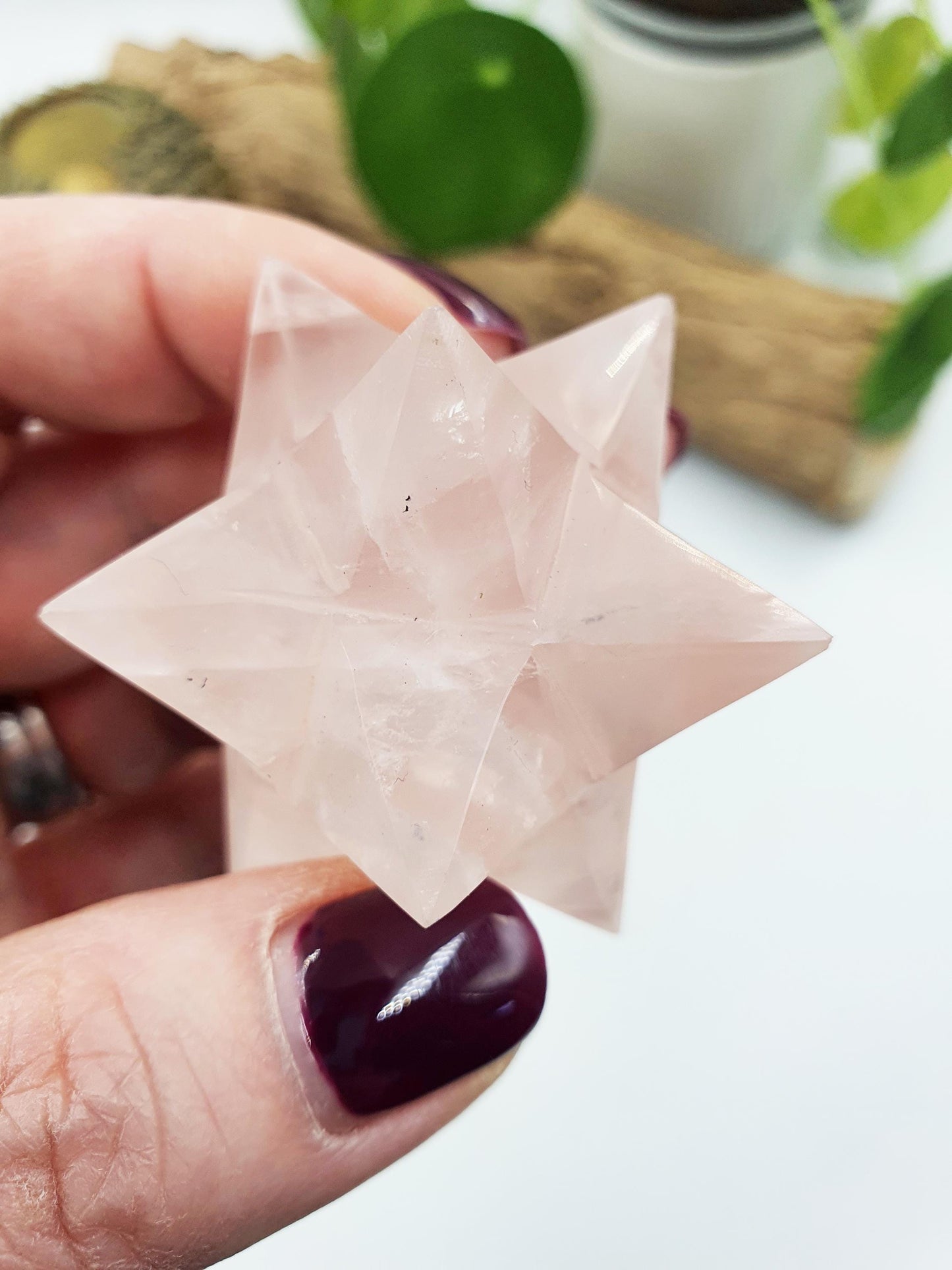 Rose Quartz Dodecagram