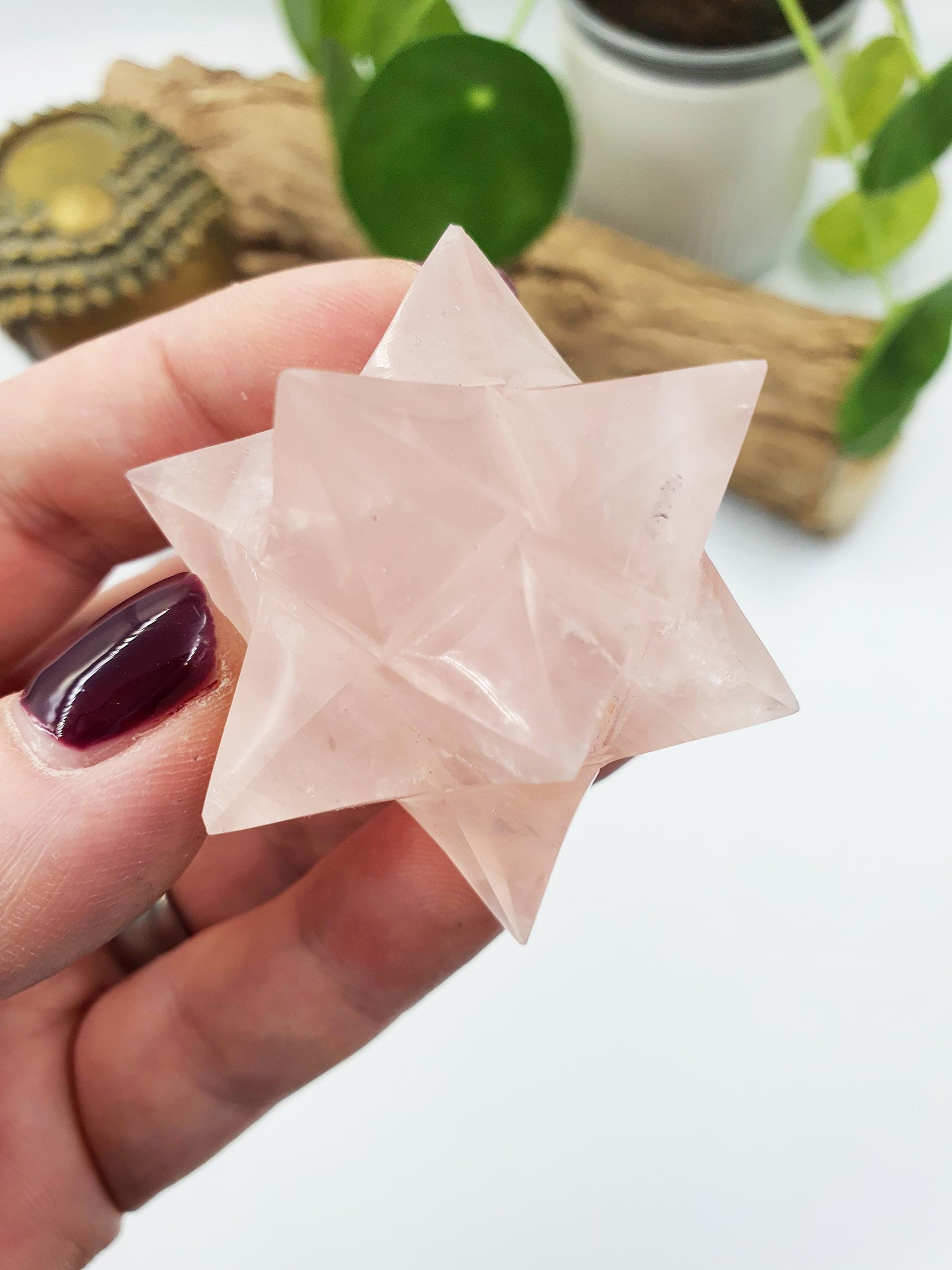 Rose Quartz Dodecagram