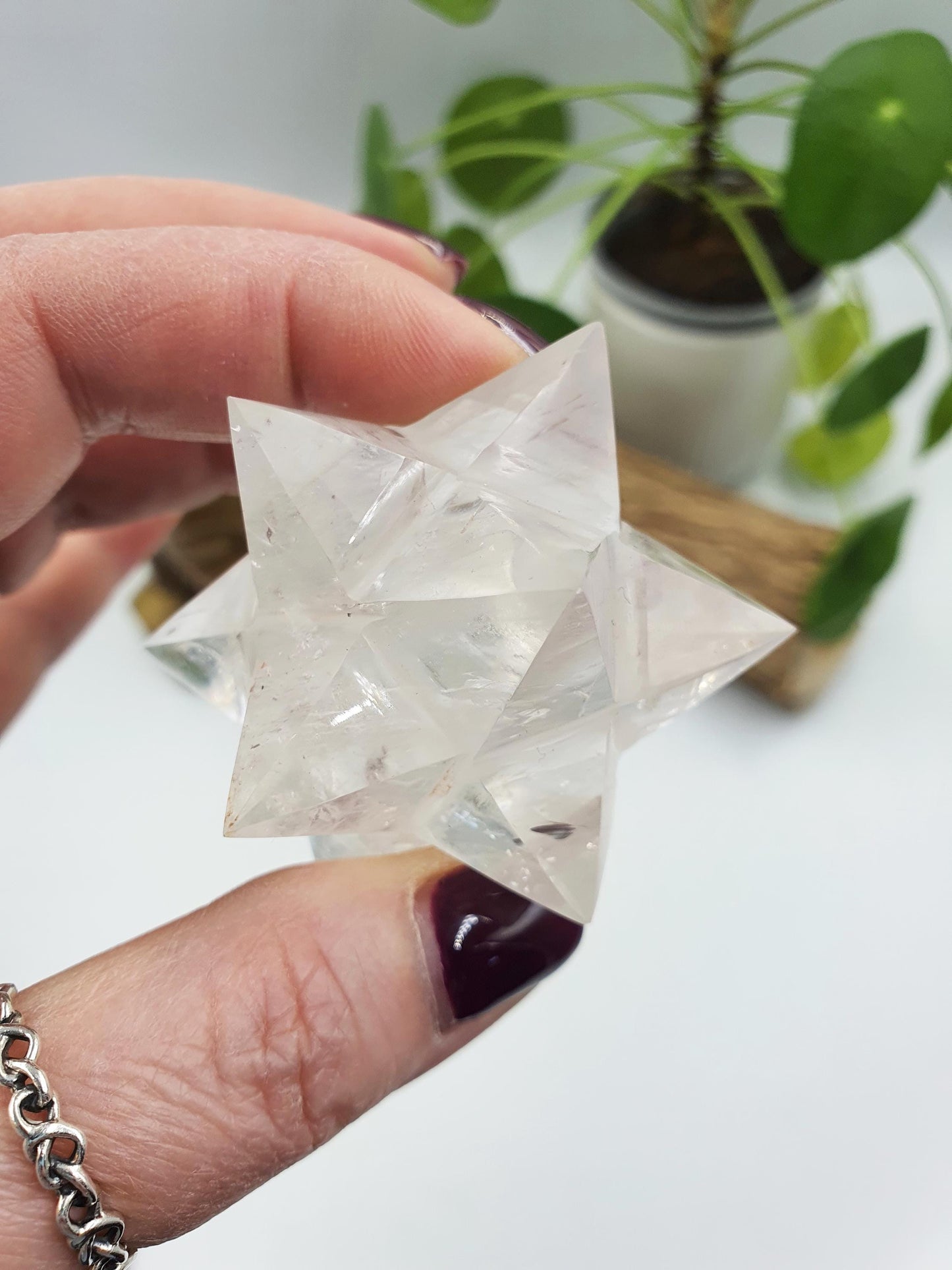 Clear Quartz Dodecagram