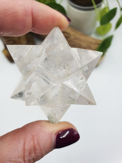 Clear Quartz Dodecagram