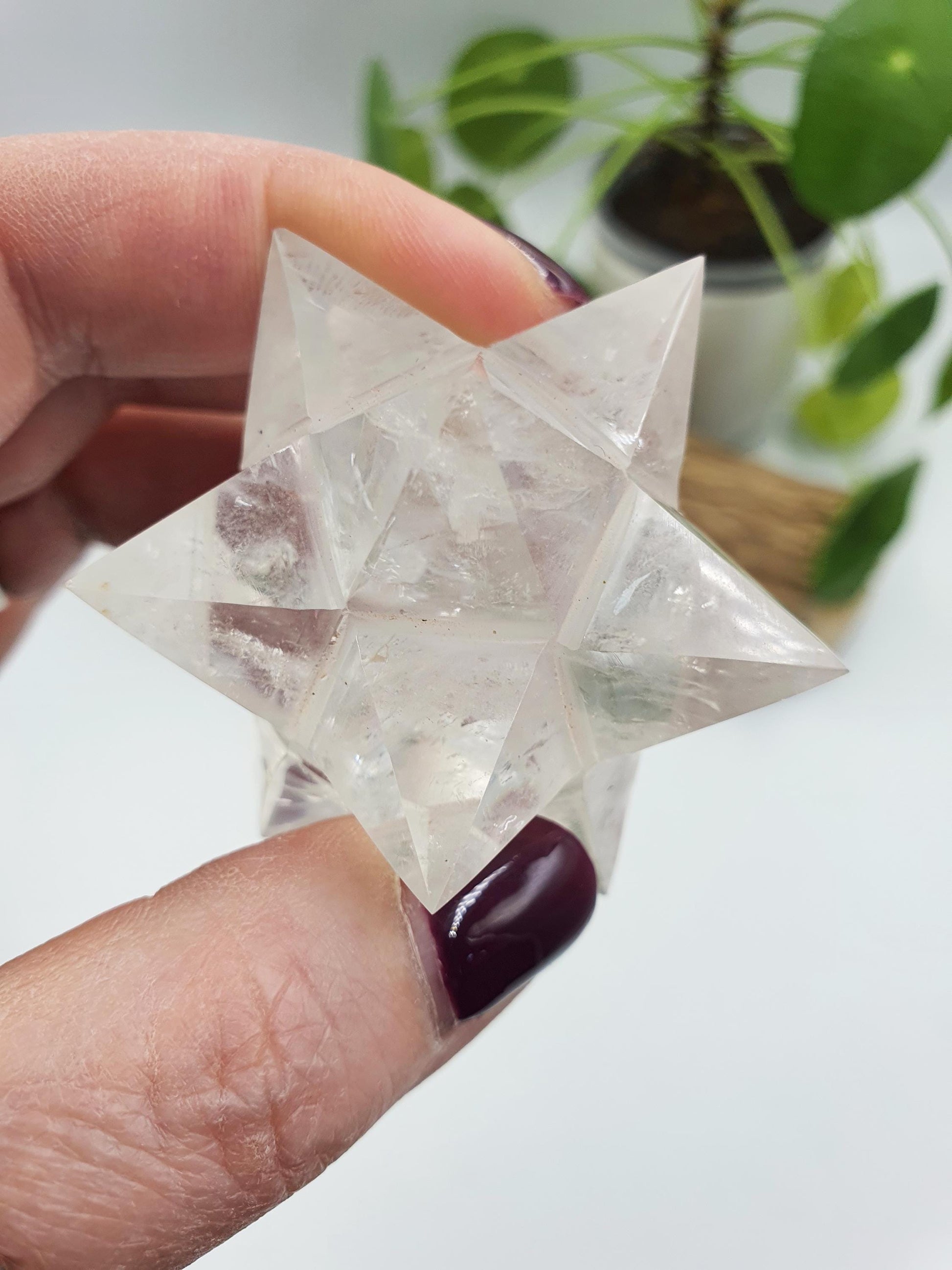 Clear Quartz Dodecagram