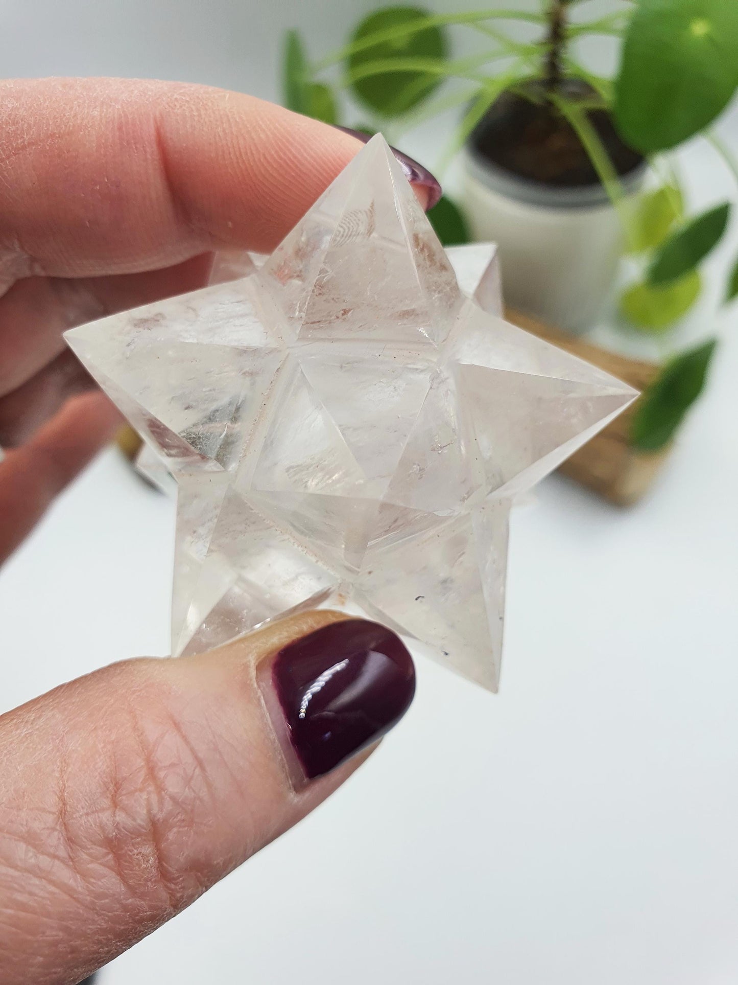 Clear Quartz Dodecagram