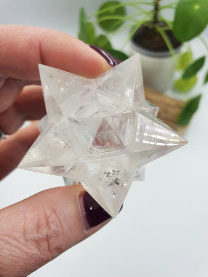 Clear Quartz Dodecagram