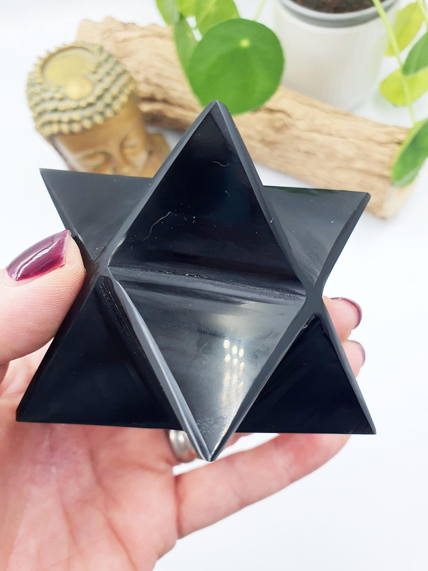 Black Obsidian Merkaba