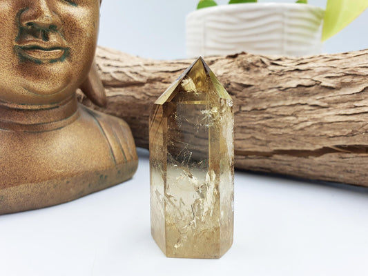 Natural Citrine Tower