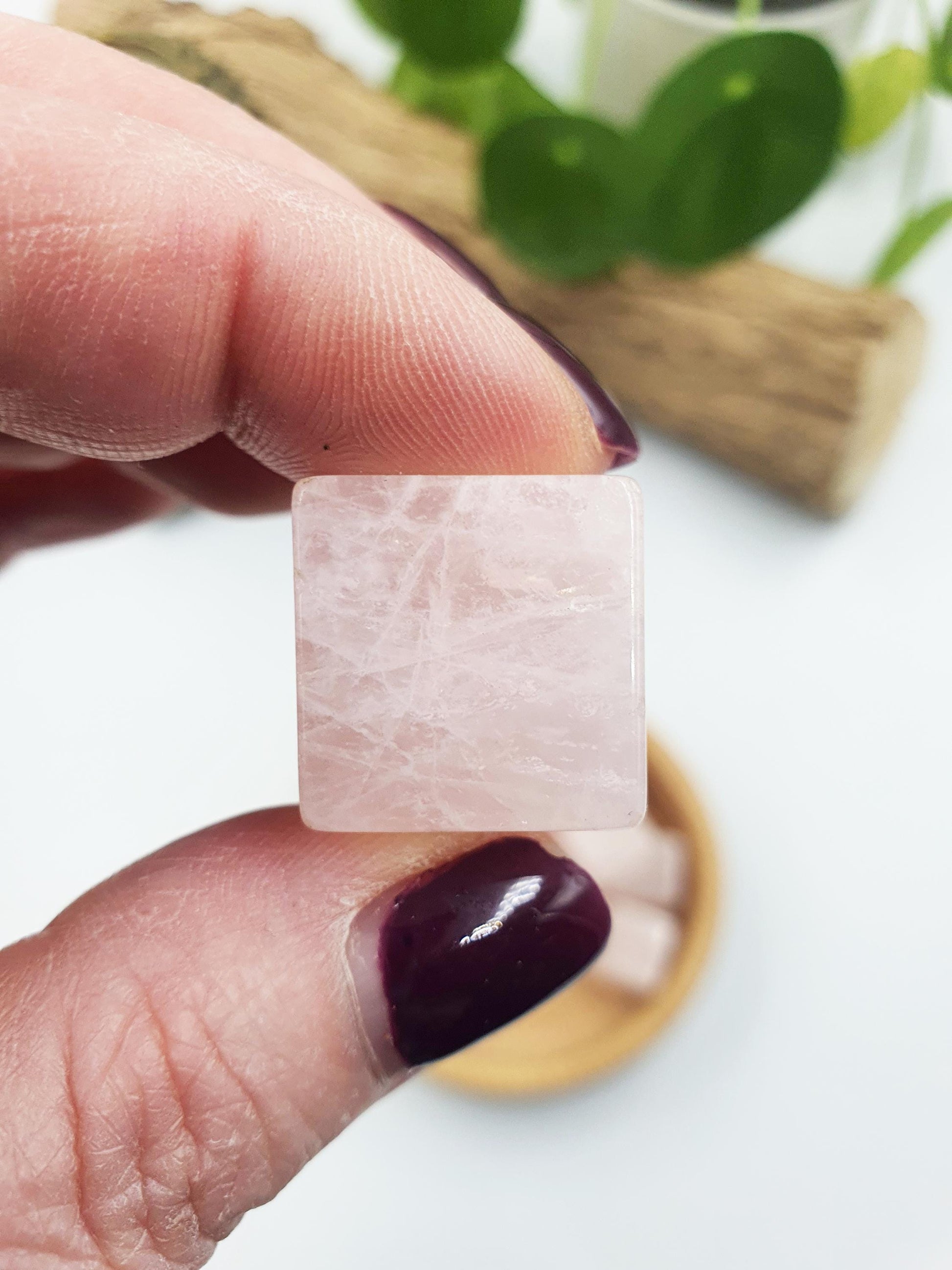 Rose Quartz Crystal Cubes