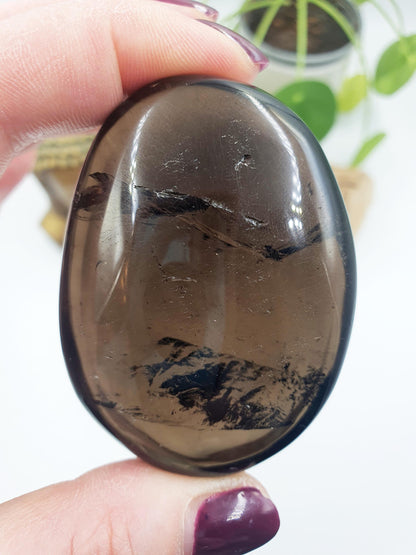 Smoky Quartz Palm