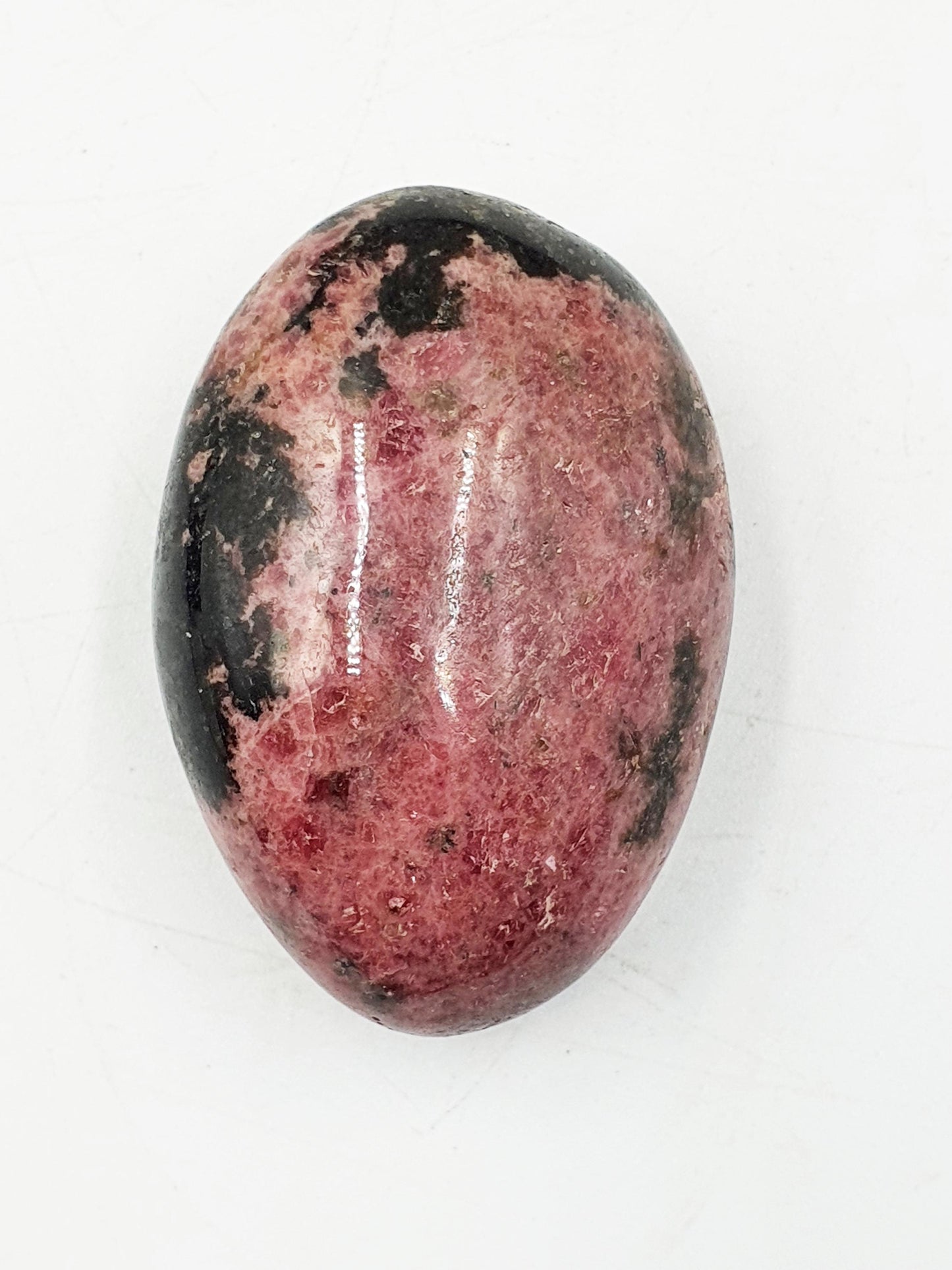 Rhodonite Palm Stone