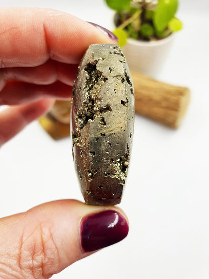 Drusy Pyrite Palm