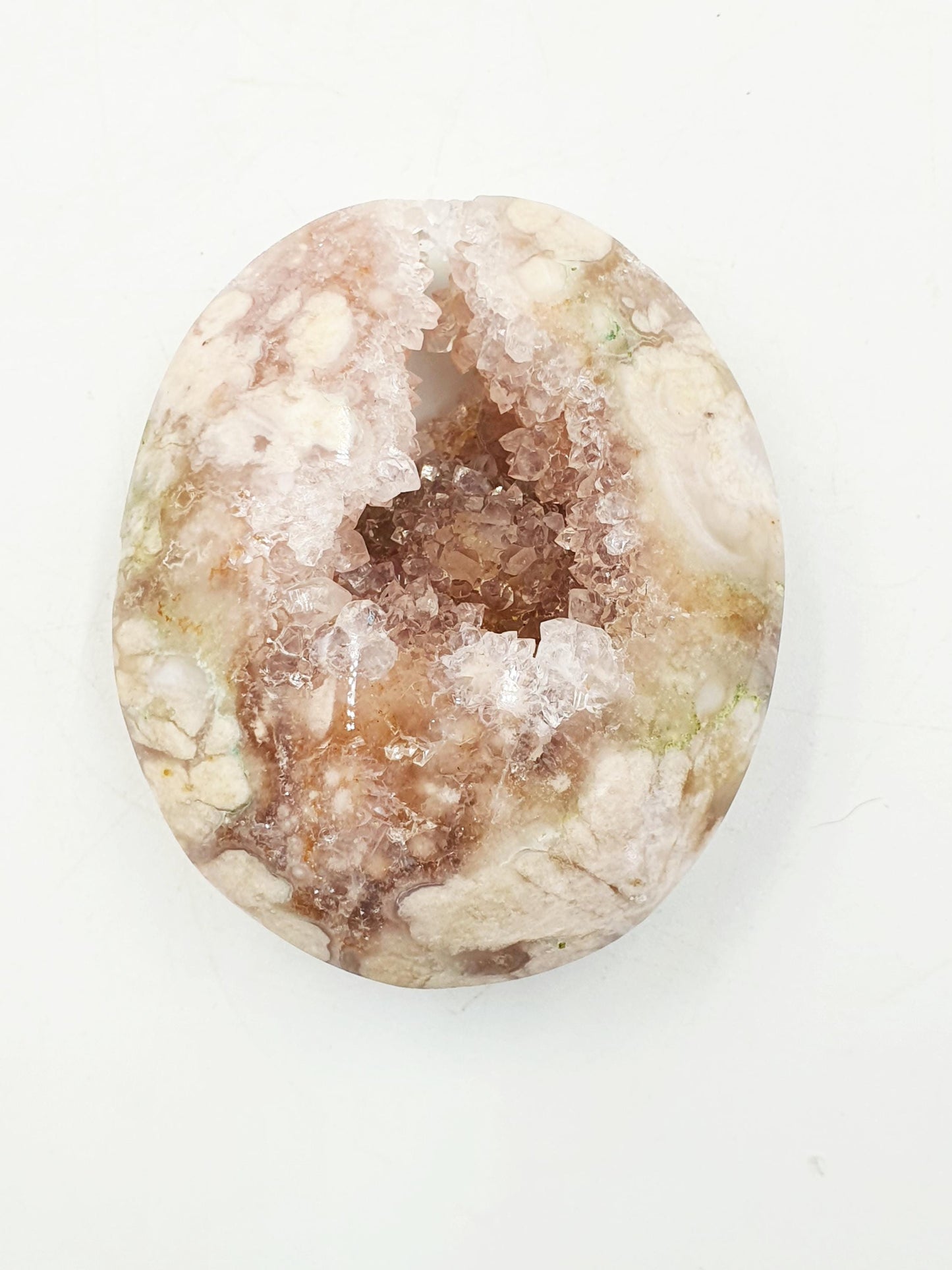 Pink Amethyst druzy Palm