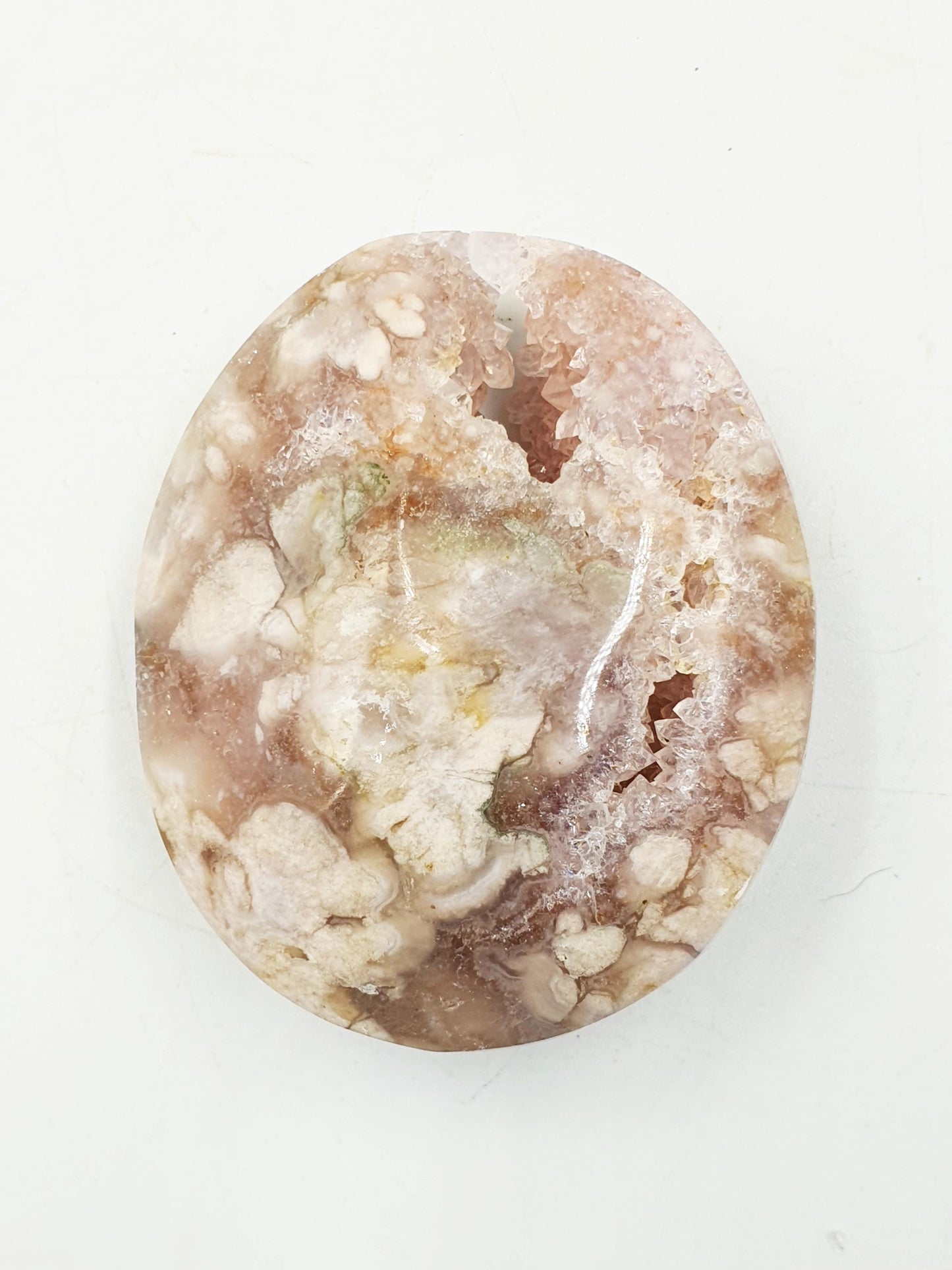 Pink Amethyst druzy Palm