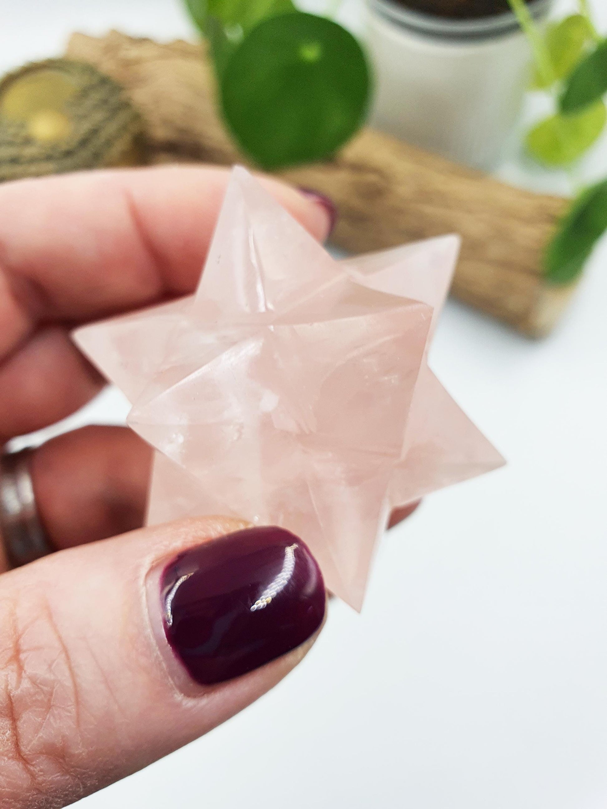 Rose Quartz Dodecagram