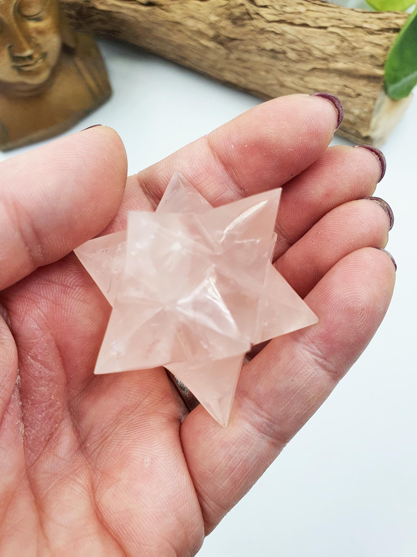 Rose Quartz Dodecagram