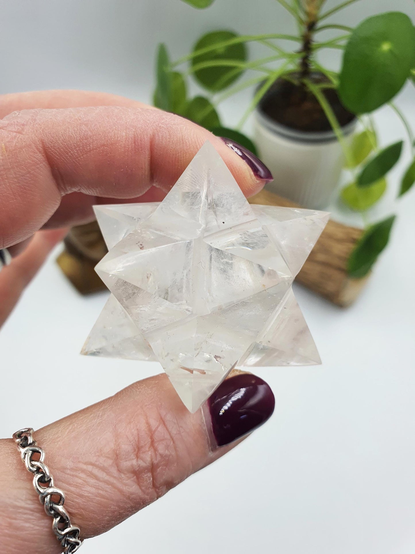 Clear Quartz Dodecagram