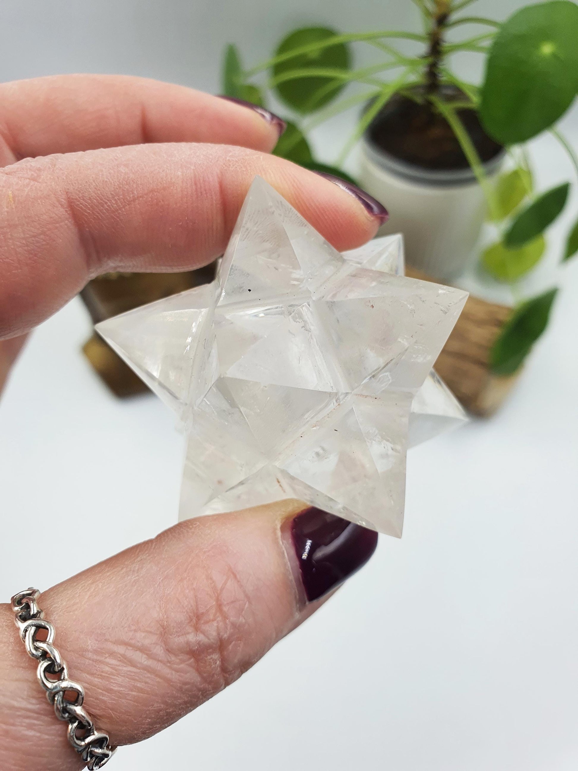 Clear Quartz Dodecagram