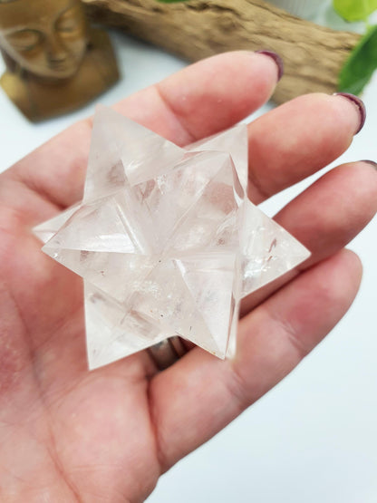 Clear Quartz Dodecagram