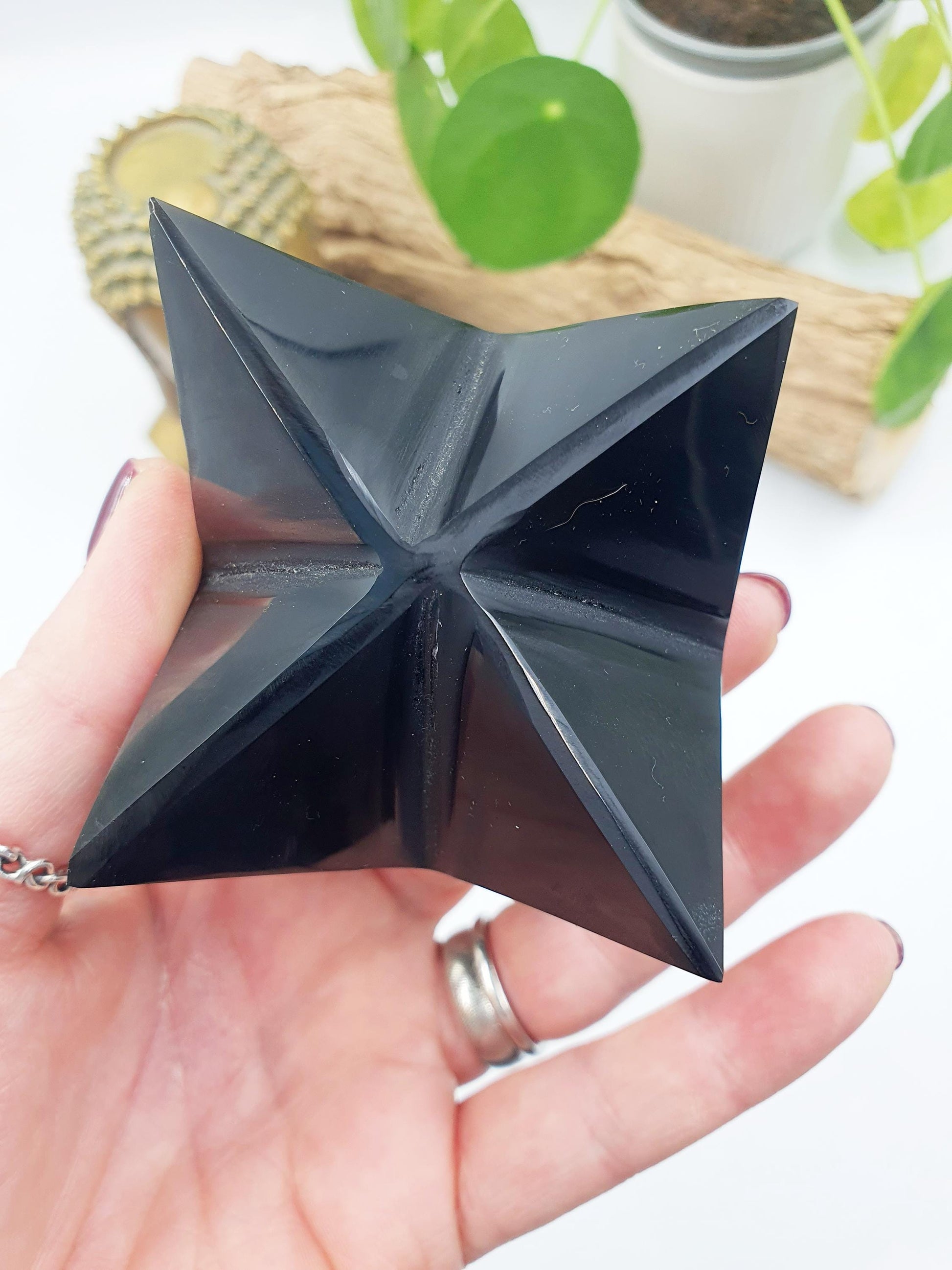 Black Obsidian Merkaba