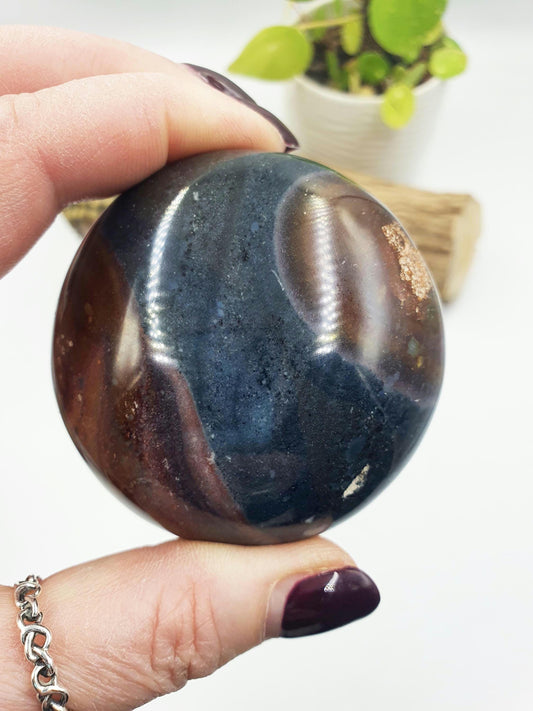 Ocean Jasper Round Palm