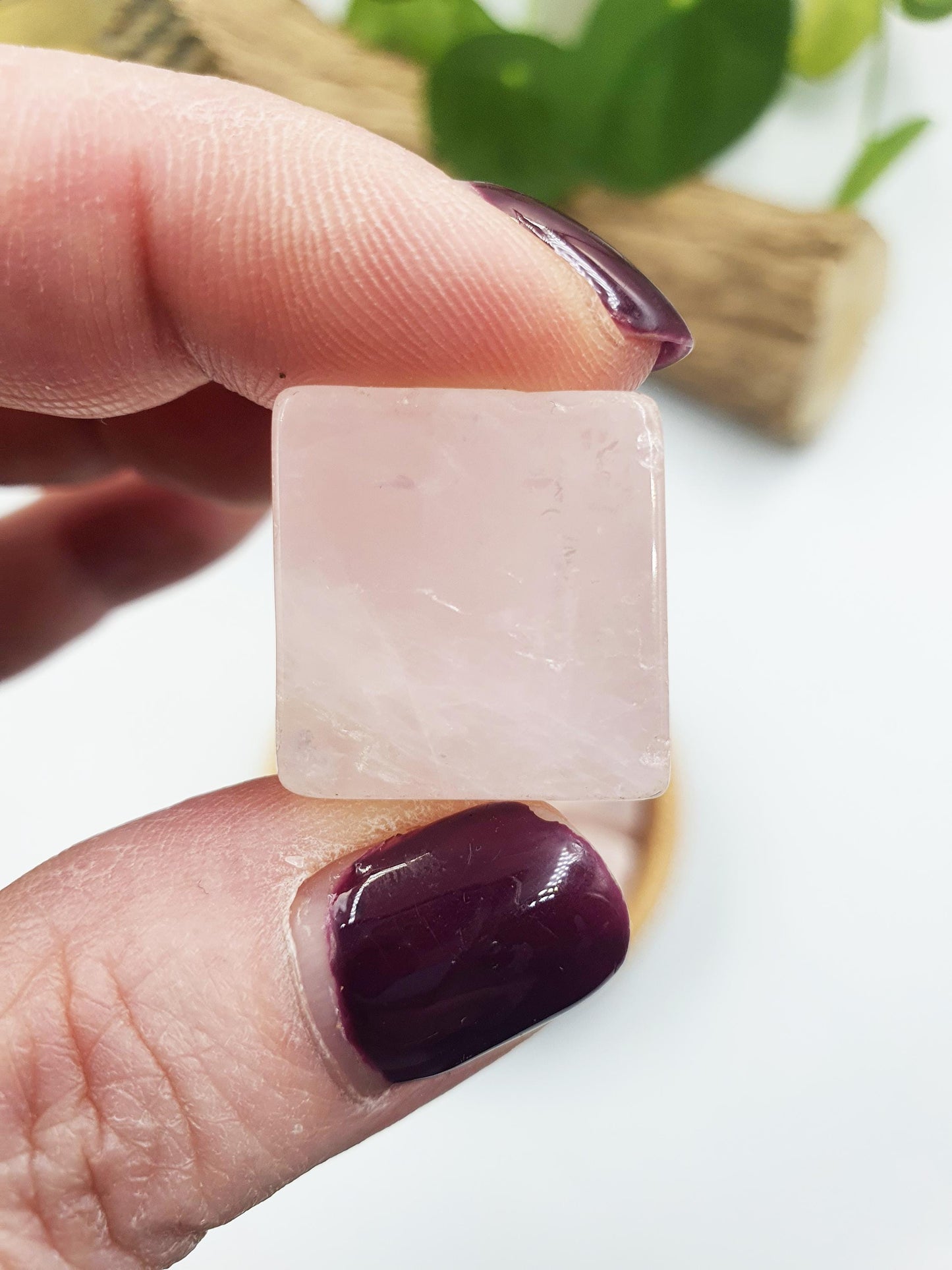 Rose Quartz Crystal Cubes