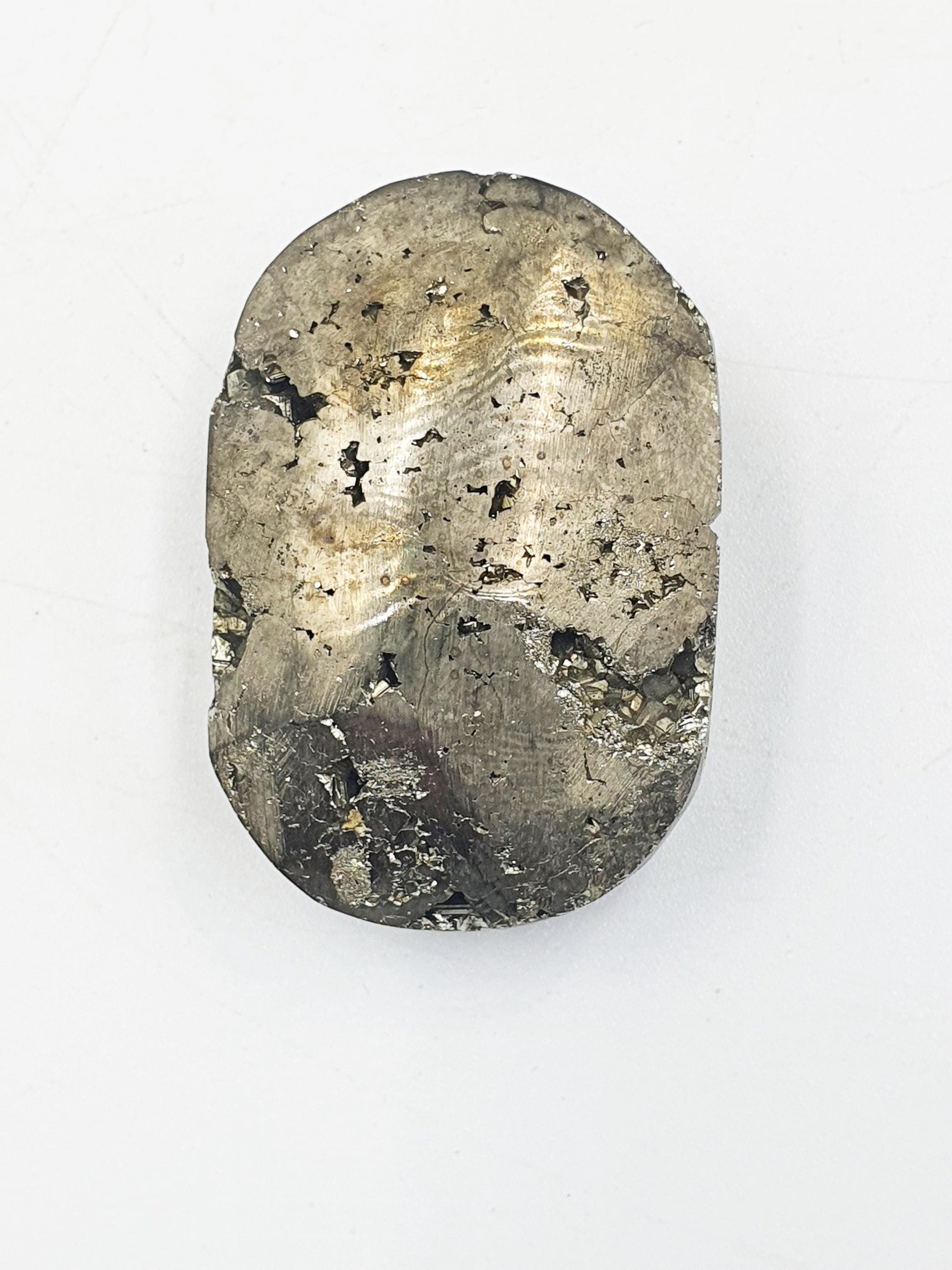 Drusy Pyrite Palm