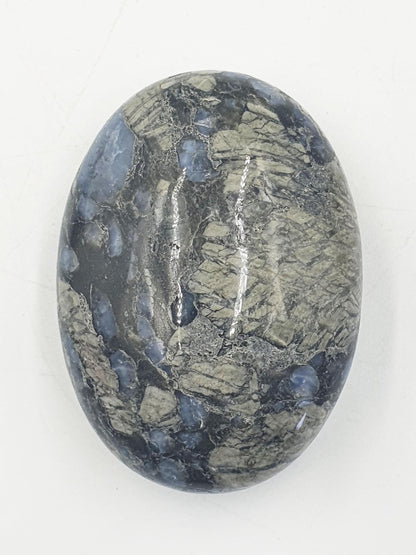 Que Sera (Llanite) Palm / Que Sera Palm Stone / Llanite Pocket Stone / Meditation Palm / Reiki Crystal - 100g