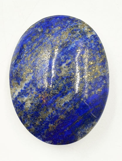 Large Beautiful Lapis Lazuli Palm / Lapis Lazuli Palmstone / Pocket Crystal / Meditation Palm / Reiki Crystal Palm - 110g