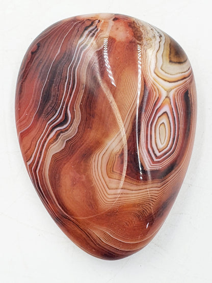 Beautiful Sardonyx Palm / Sardonyx Palm Stone / Healing Palm / Meditation Palm - 75g