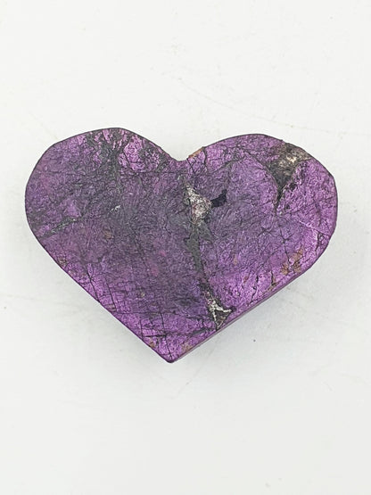 Cute Little Purpurite Heart / Purpurite Crystal Puff Heart / Purpurite Crystal Carving - 20g