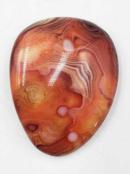 Beautiful Sardonyx Palm / Sardonyx Palm Stone / Healing Palm / Meditation Palm - 75g