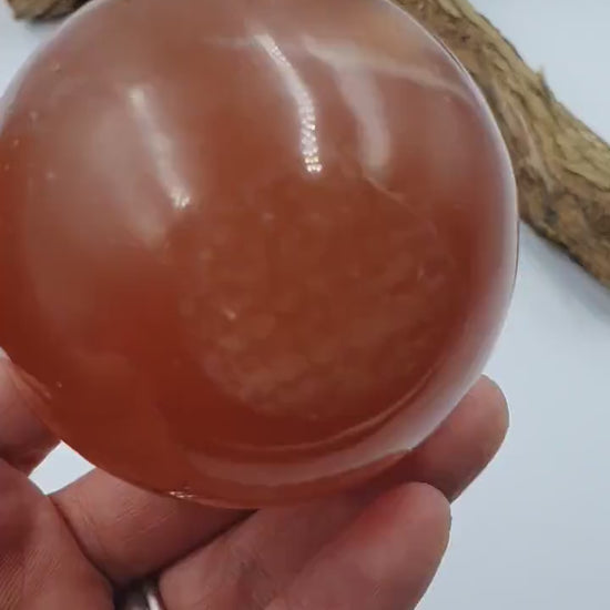 Honey Calcite Sphere - 65mm